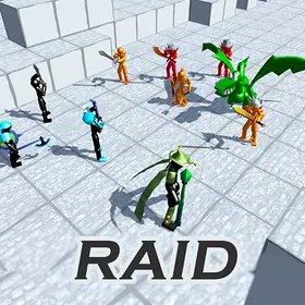 Stickman Raid Warriors Legends