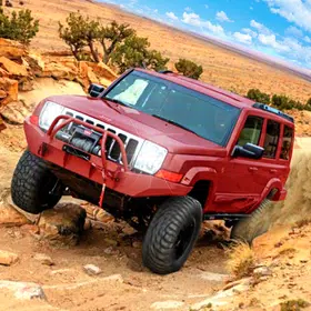 trò chơi lái xe jeep offroad