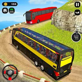 4×4 Mountain bus driving Game