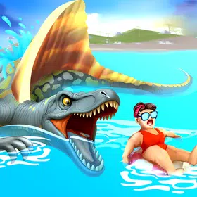 Spinosaurus Attack