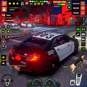 Police Thief Chase Car Games