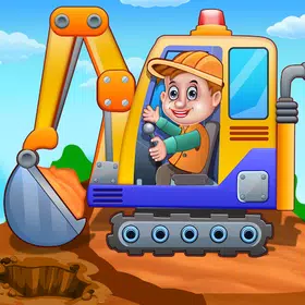 Kids Construction Truck Game
