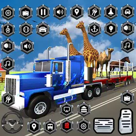 Animal Transporter Truck Game