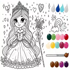 Color Masterpiece Game