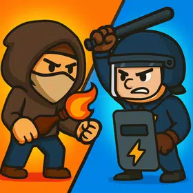 Cops vs Protestors