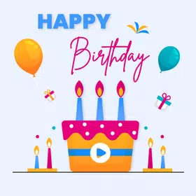 Birthday Status & Video Maker