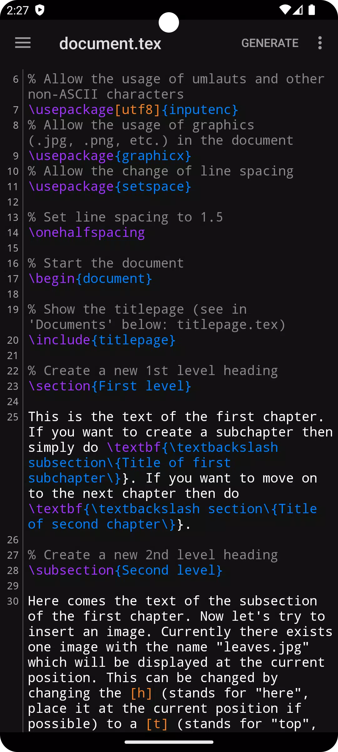 Screenshot