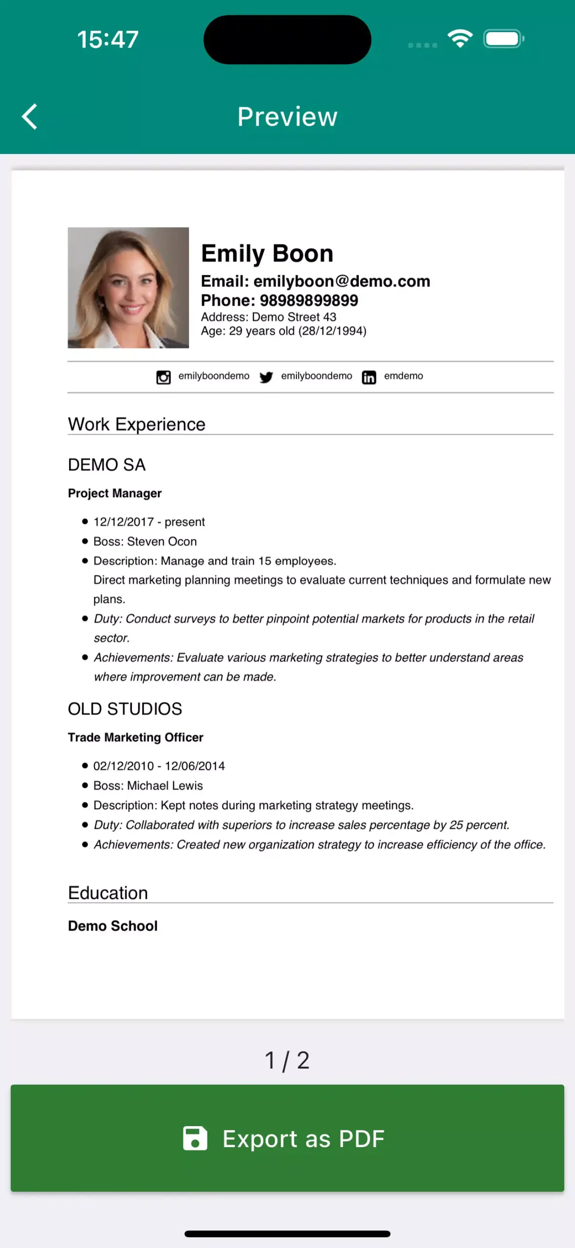 Screenshot