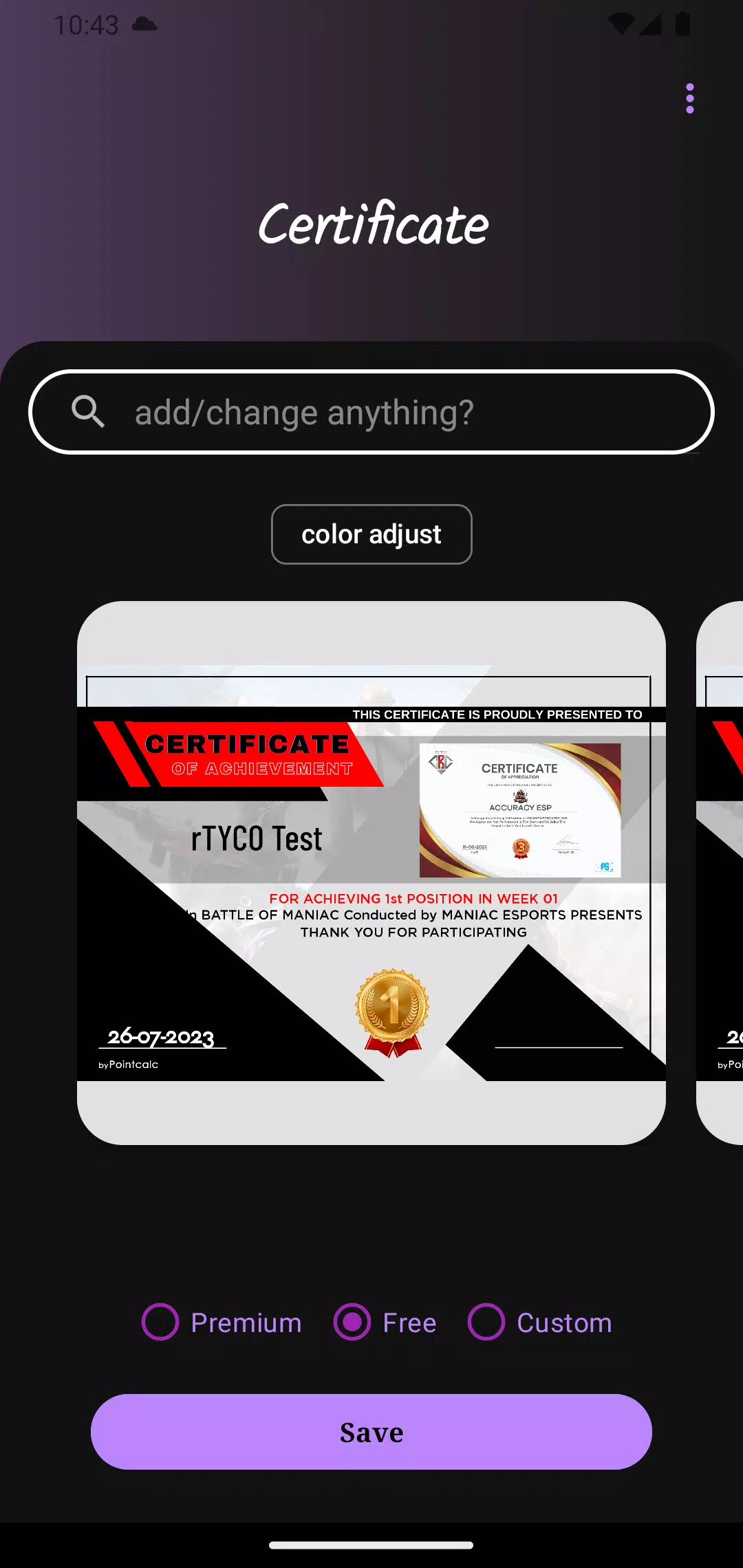 Screenshot