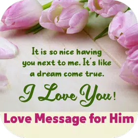 love message for him