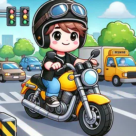 City Drive Motorcycle Game