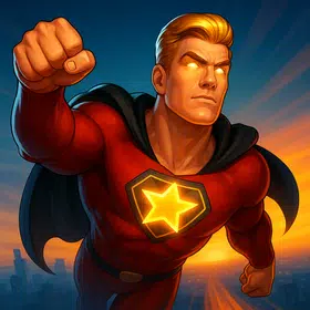 Flying Fuser Rope Fighter Hero