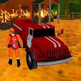 Fire Truck Rescue Animals