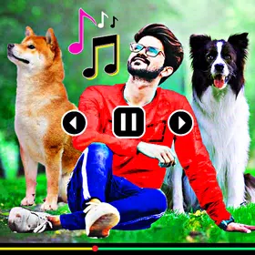 Dog photo video maker songs