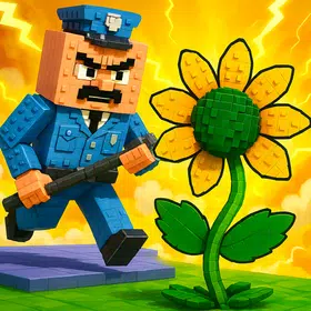 Plants vs Brainrots Attack 3D