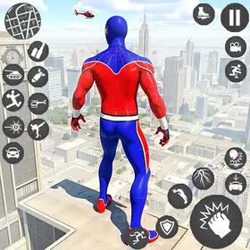 Spider Hero Rope Fighting Game