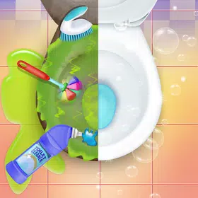 Toilet Cleaning Game