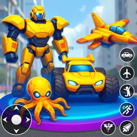 Robot Car Transform Battle 3D