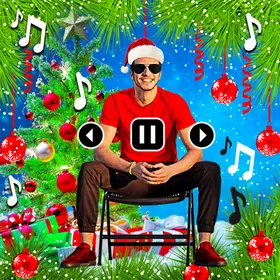 Christmas video maker music