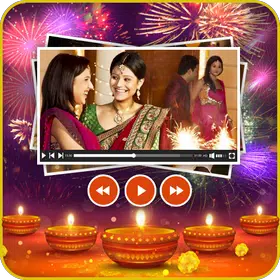 Diwali Photo to Video Maker :