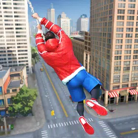Spider Flying Superhero Game