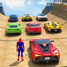 Big Ramp Jump – Super Car Race