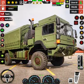 Army Truck Transporter Games