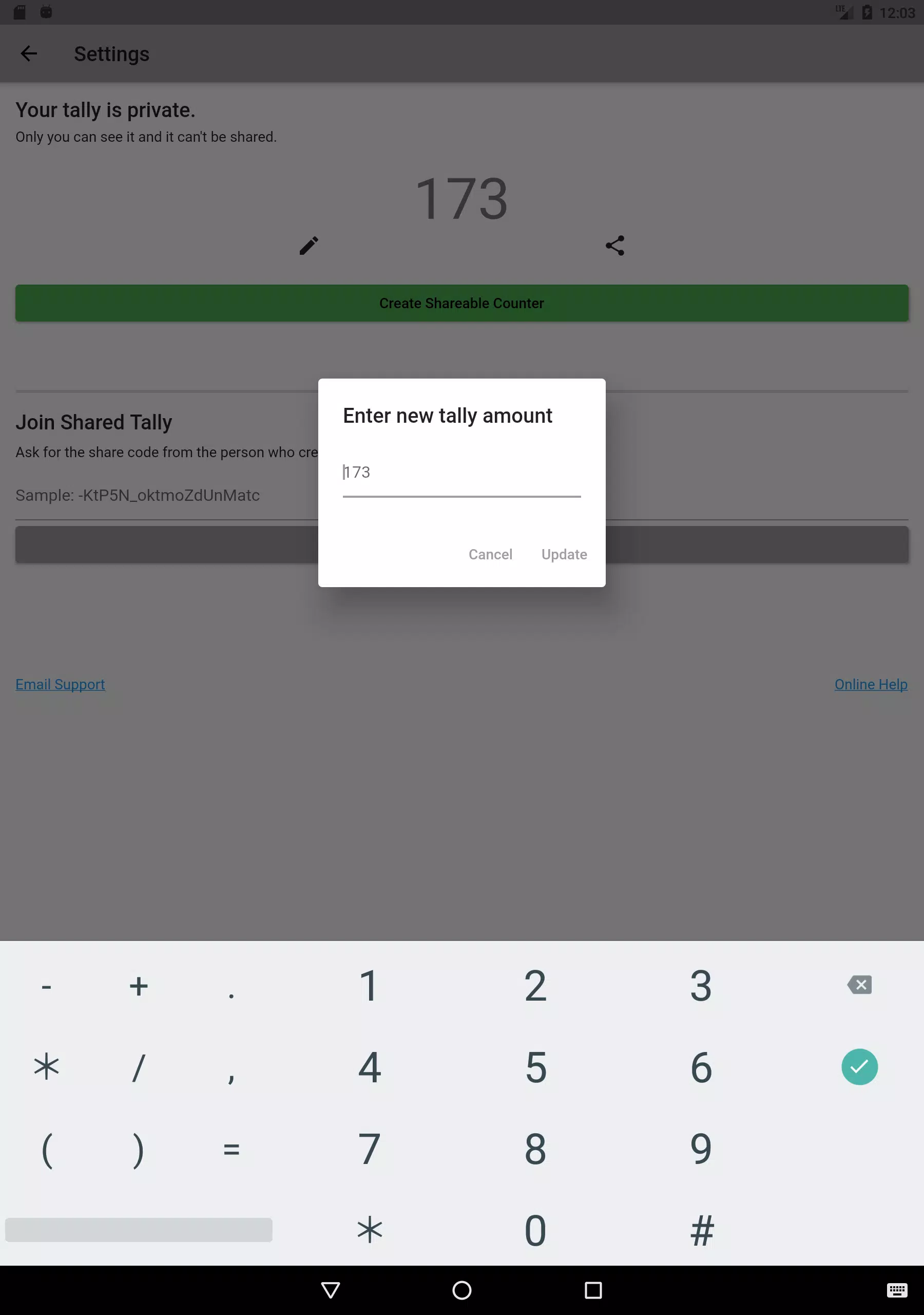 Screenshot